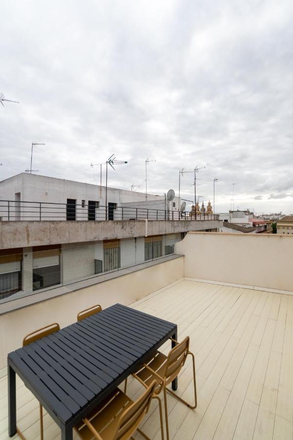 Private Pool With Panoramic Views Apartment Seville Exterior photo