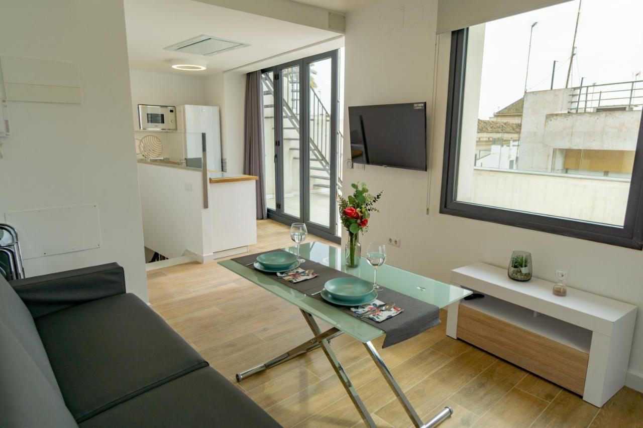Private Pool With Panoramic Views Apartment Seville Exterior photo