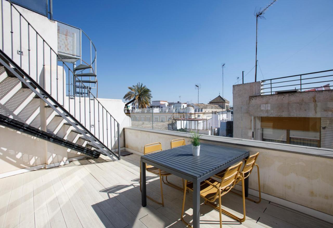 Private Pool With Panoramic Views Apartment Seville Exterior photo
